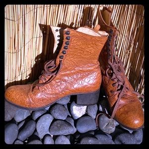 John Fluevog leather boots size 6